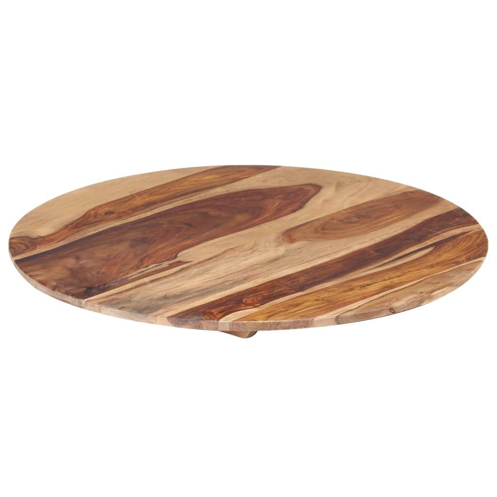 60 Massivholz (1 Tischplatte furnicato mm St) cm Palisander Rund 15-16