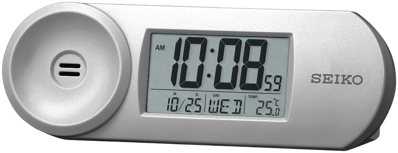 Seiko Quarzwecker Wecker, Digitalwecker, Reisewecker, Schlafzimmer,Beleuchtung,Piepalarm