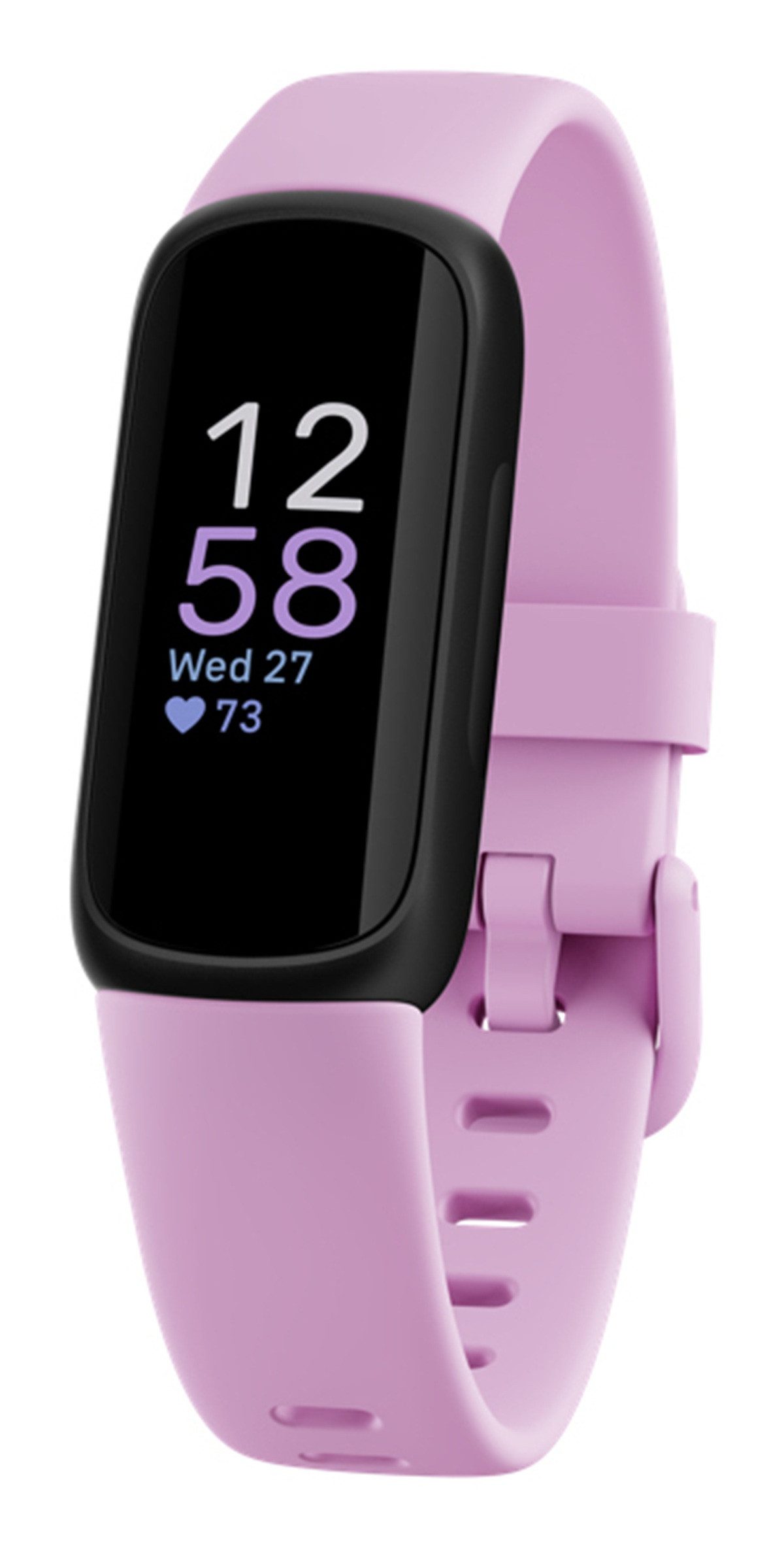 fitbit Sportuhr Fitbit Inspire 3 Fitness Tracker Lilac Bliss – Herzfrequenz Inspire 3, (1-tlg), Telefonsuchfunktion, Überwachung der Herzfrequenzvariabilität (HRV)