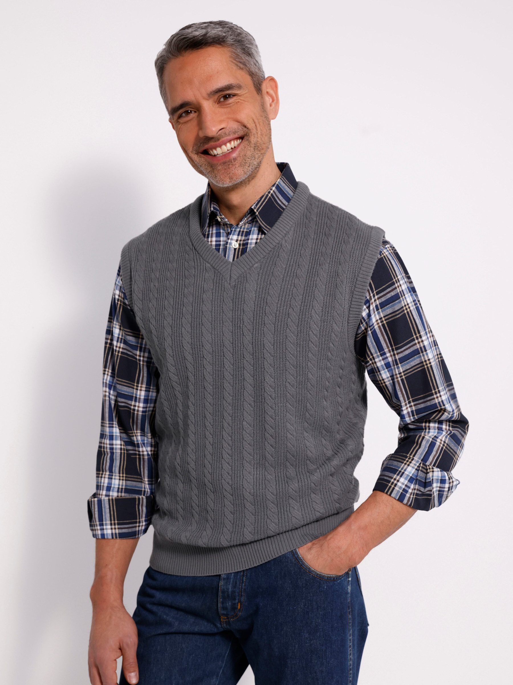 Sieh an! Pullunder Pullunder Ärmellos