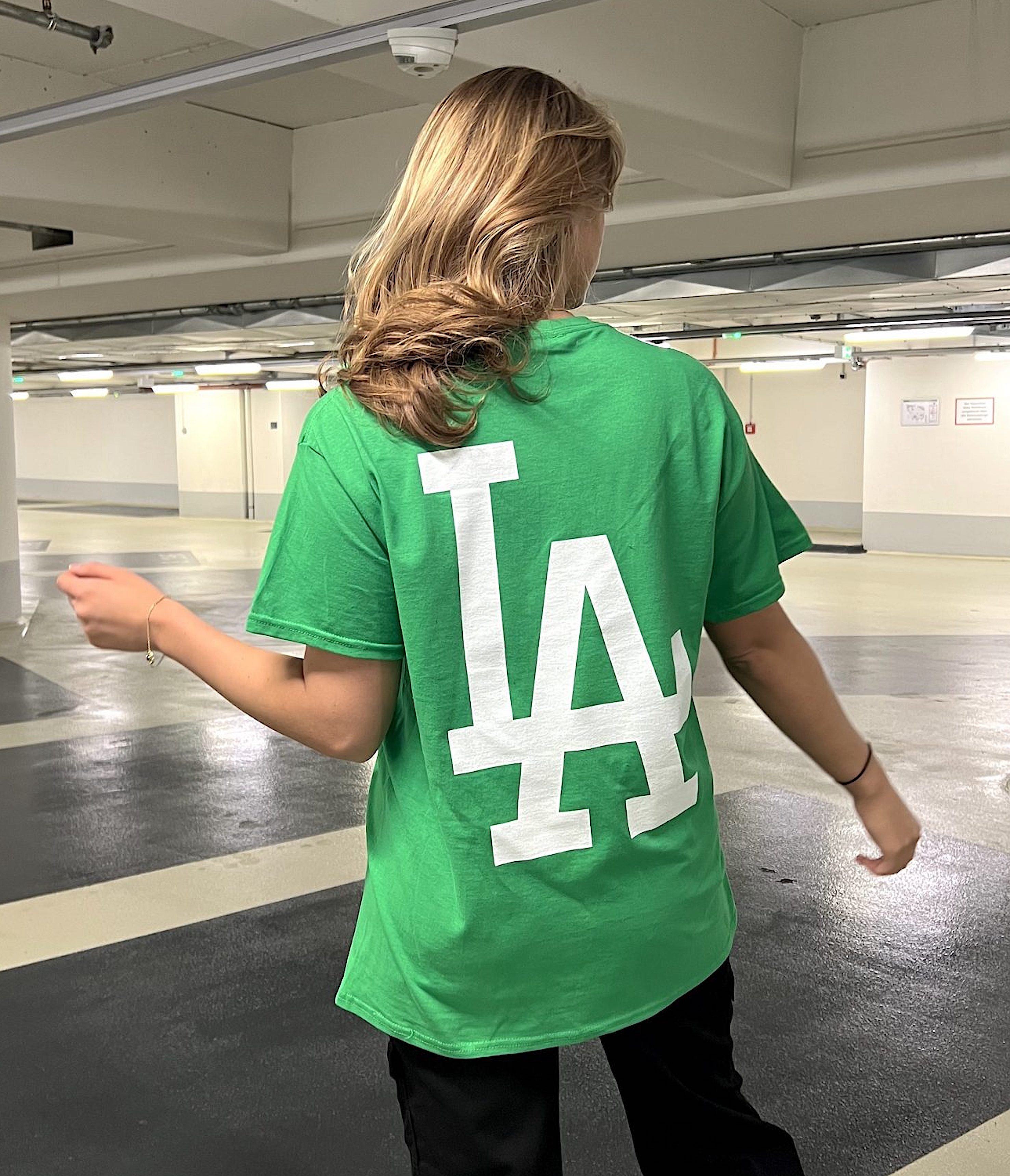 Worldclassca Print-Shirt Worldclassca T-SHIRT LA Print Tee Sommer Oberteil Neu