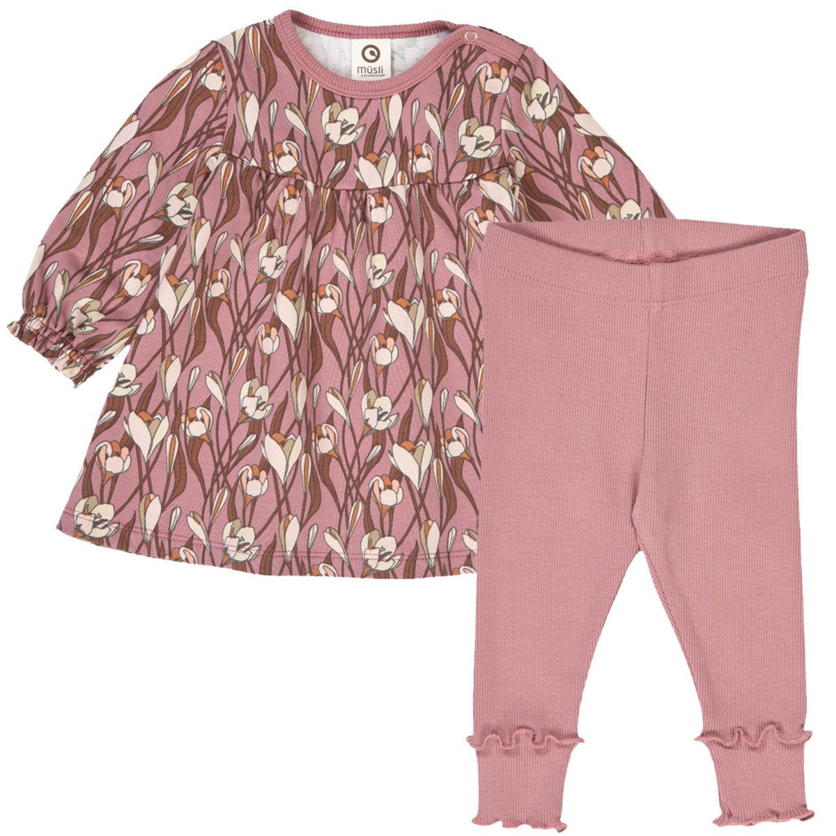 Müsli Body 1586003100 Mädchen (1-tlg) Outfit-Set, Bekleidungsset, Kombi-Set, 2er-Set, Baby-Set