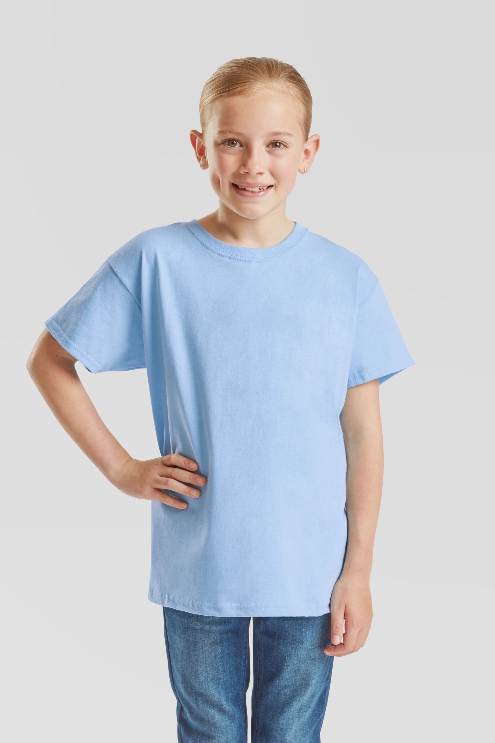 Fruit of the Loom Rundhalsshirt Fruit of the Loom Valueweight T Kids – Bild 3 von 5