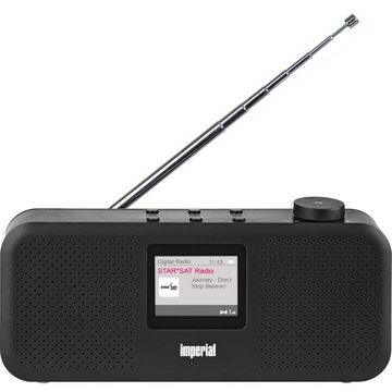 IMPERIAL by TELESTAR DABMAN 16 DAB+/UKW Stereoradio mit Weckfunktion Sleeptimer Digitalradio (DAB) (DAB+, UKW Radio, Senderspeicher für 20 DAB+ und 20 UKW Sender, großes Farbdisplay)