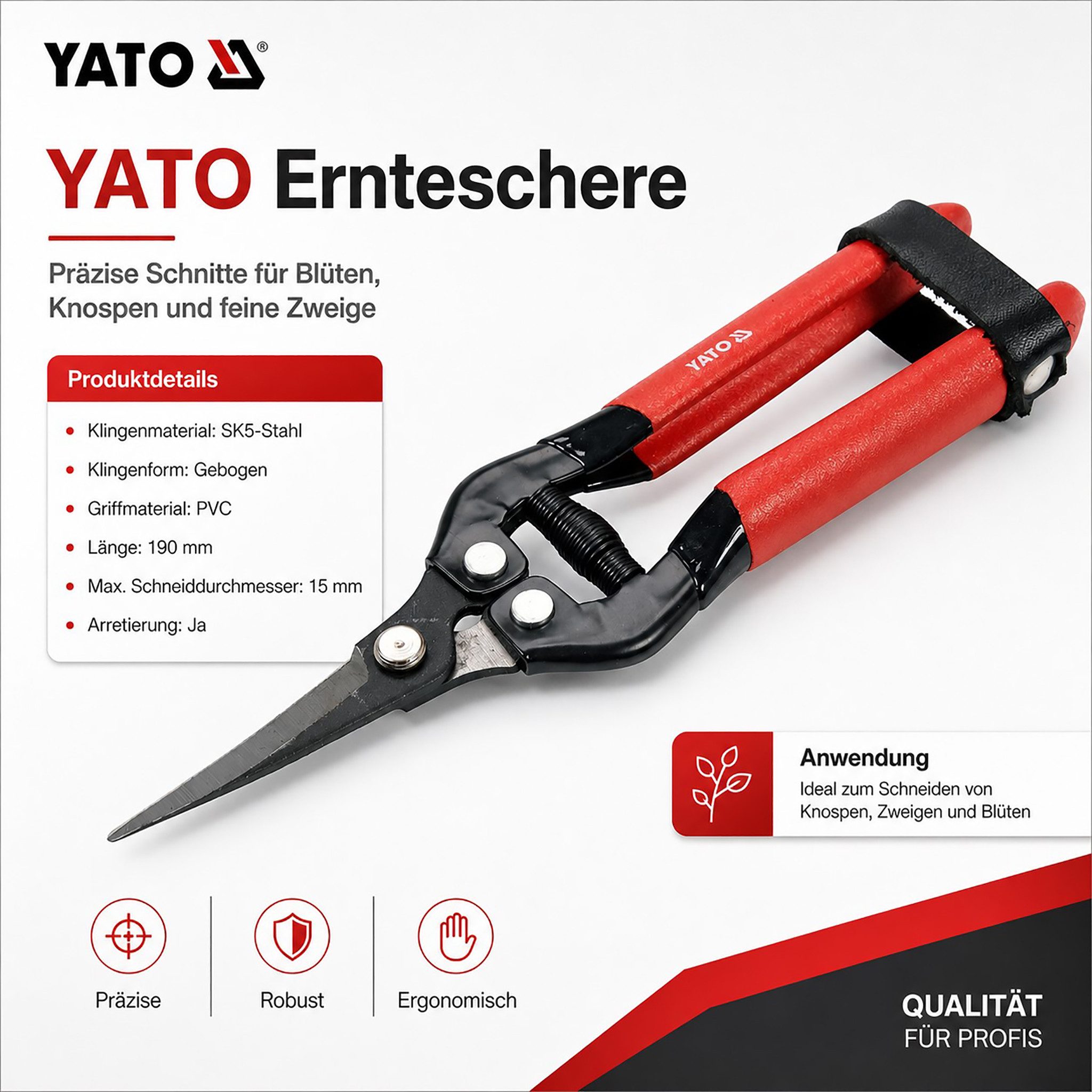 ECI Tools Pflanzendünger HESI Boost Blütedünger Grow Blühbescheuniger + Ernteschere inklusive, 1 l HESI Boost Blühbescheuniger + Ernteschere, 2-St. – Bild 3 von 5