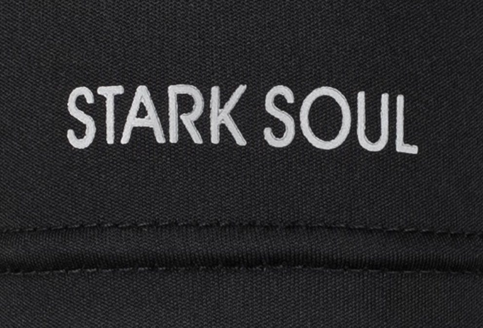 Quick aus - Dry Sport Stark Shirt Schnelltrocknend Material Soul® Sporttop Schwarz