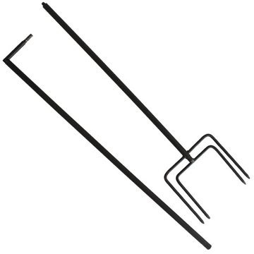 matches21 HOME & HOBBY Gartenstecker Windrad Gartendeko Metall Sonne gegenläufig 186 cm (1-St) Widerstandsfähig & witterungsbeständig, jedoch nicht frostsicher!