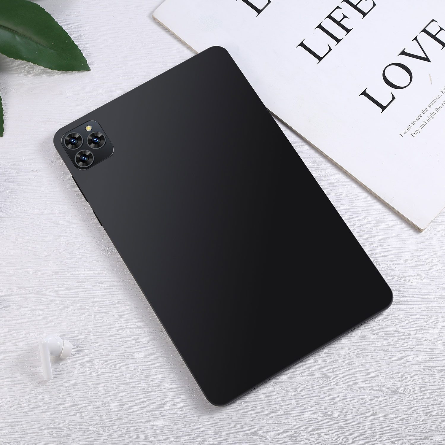 Fine Life Pro 10,1 Zoll Einsteiger-Tablet mit Tastatur & Schutzhülle–4G/WLAN Anrufe Grafiktablett (3GB RAM + 128GB ROM, 5000mAh Akku, Dual-SIM, Ideal für Anfänger)