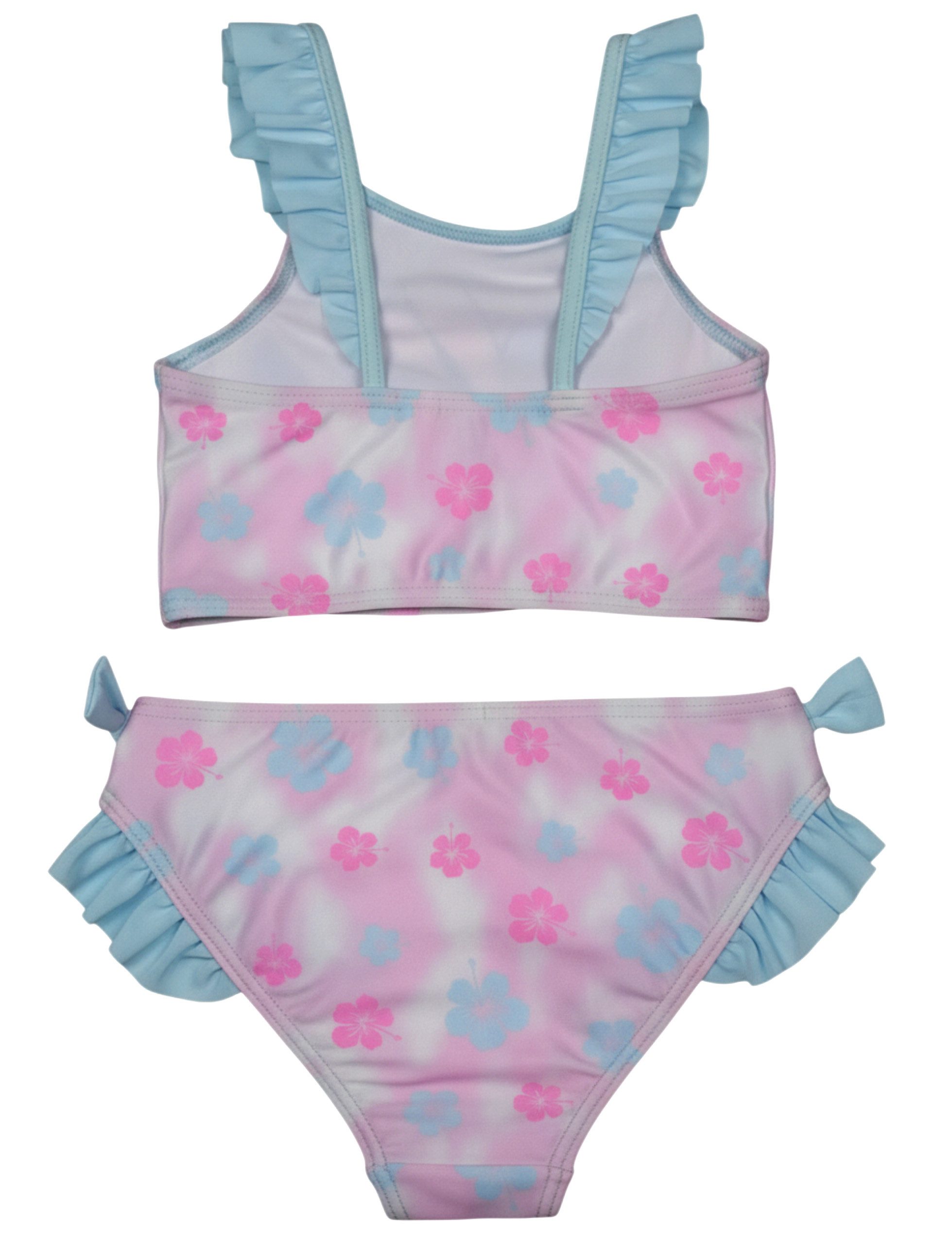 United Labels® Bustier-Bikini Disney Lilo & Stitch Bikini Zweiteiler mit Rüschen & Schleifen – Bild 3 von 5