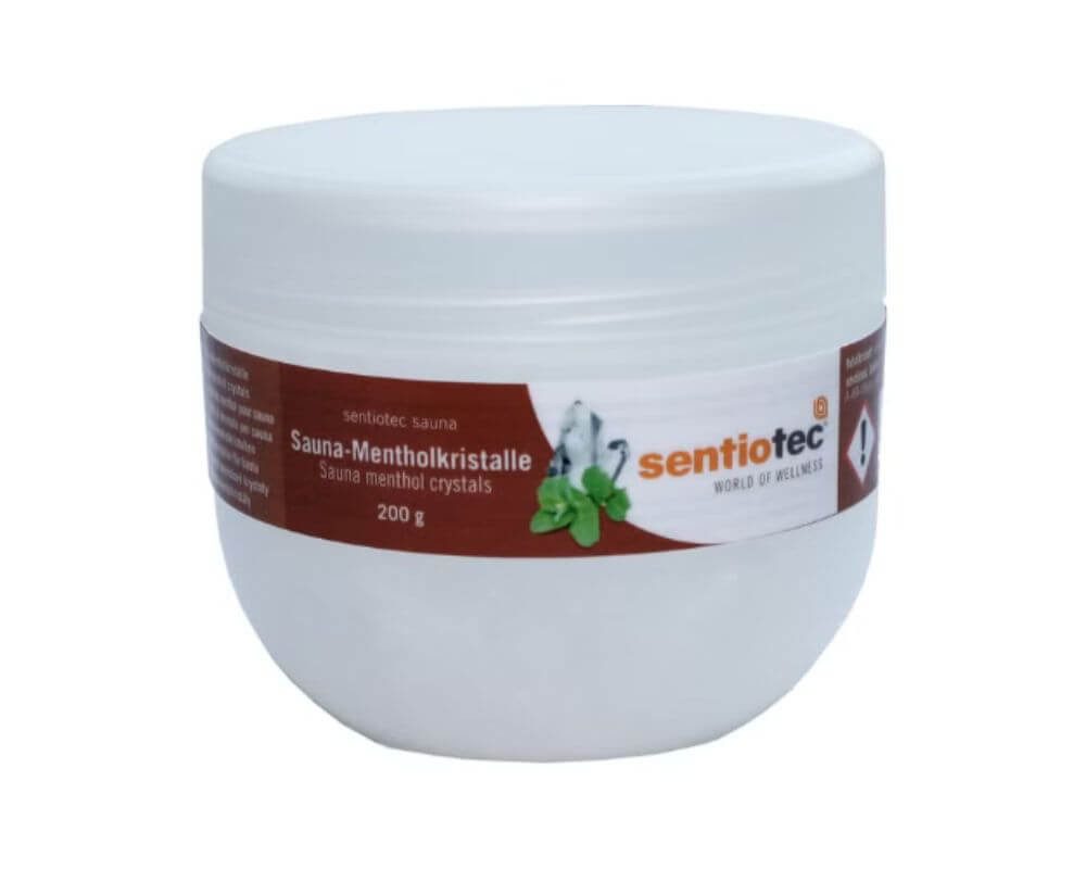 Sentiotec Aufgusskonzentrat Sauna Mentholkristalle 200 g
