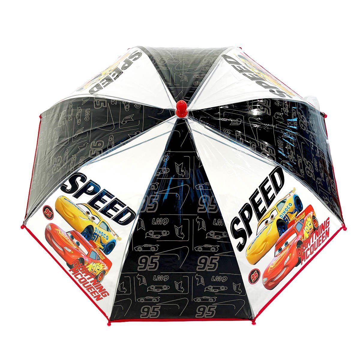 Vadobag Stockregenschirm Kinderschirm Regenschirm Cars Rainy Days, Kindermotiv