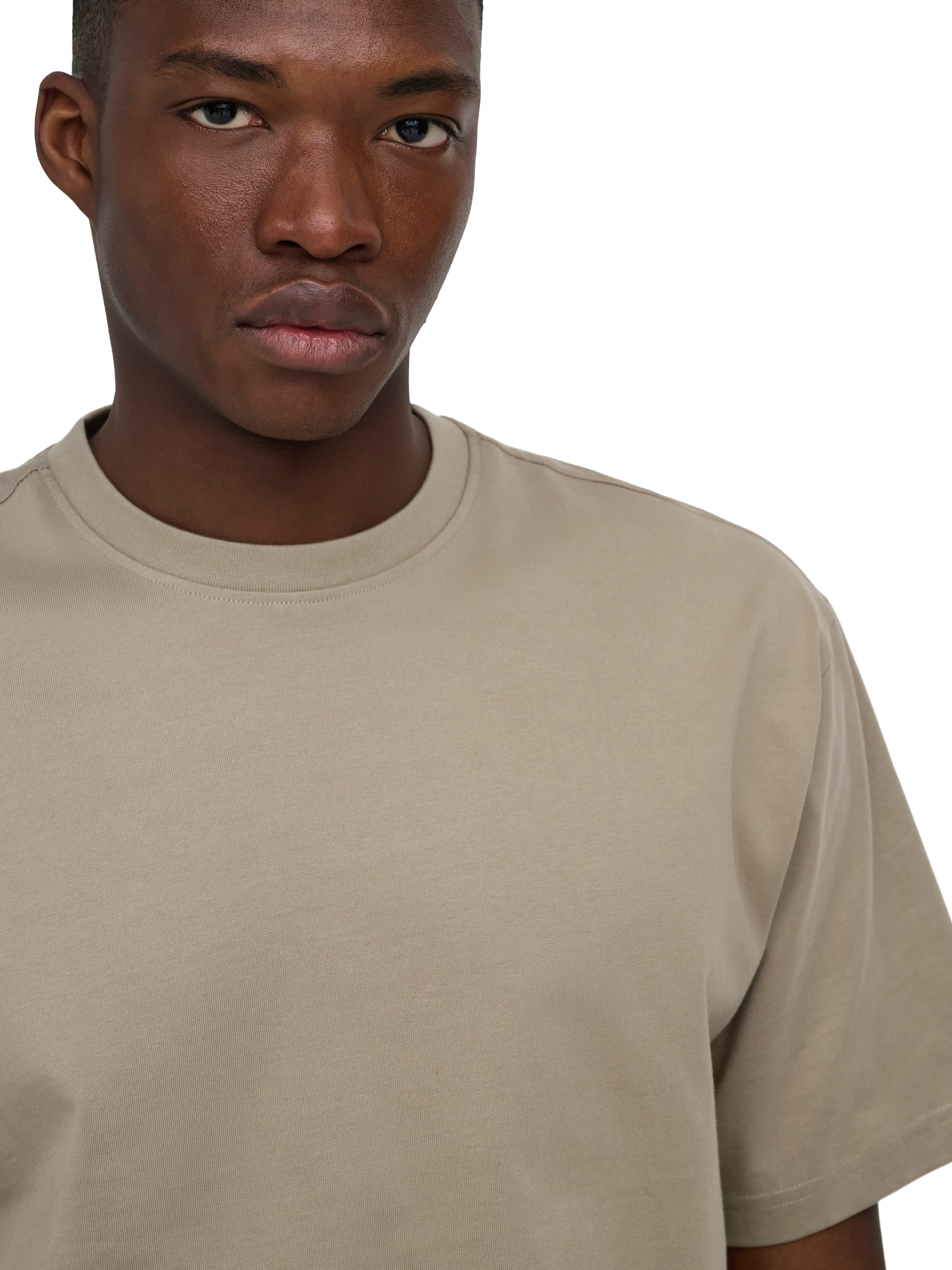 ONLY & SONS Rundhalsshirt ONSFRED RLX SS TEE Baumwolle, relaxed fit