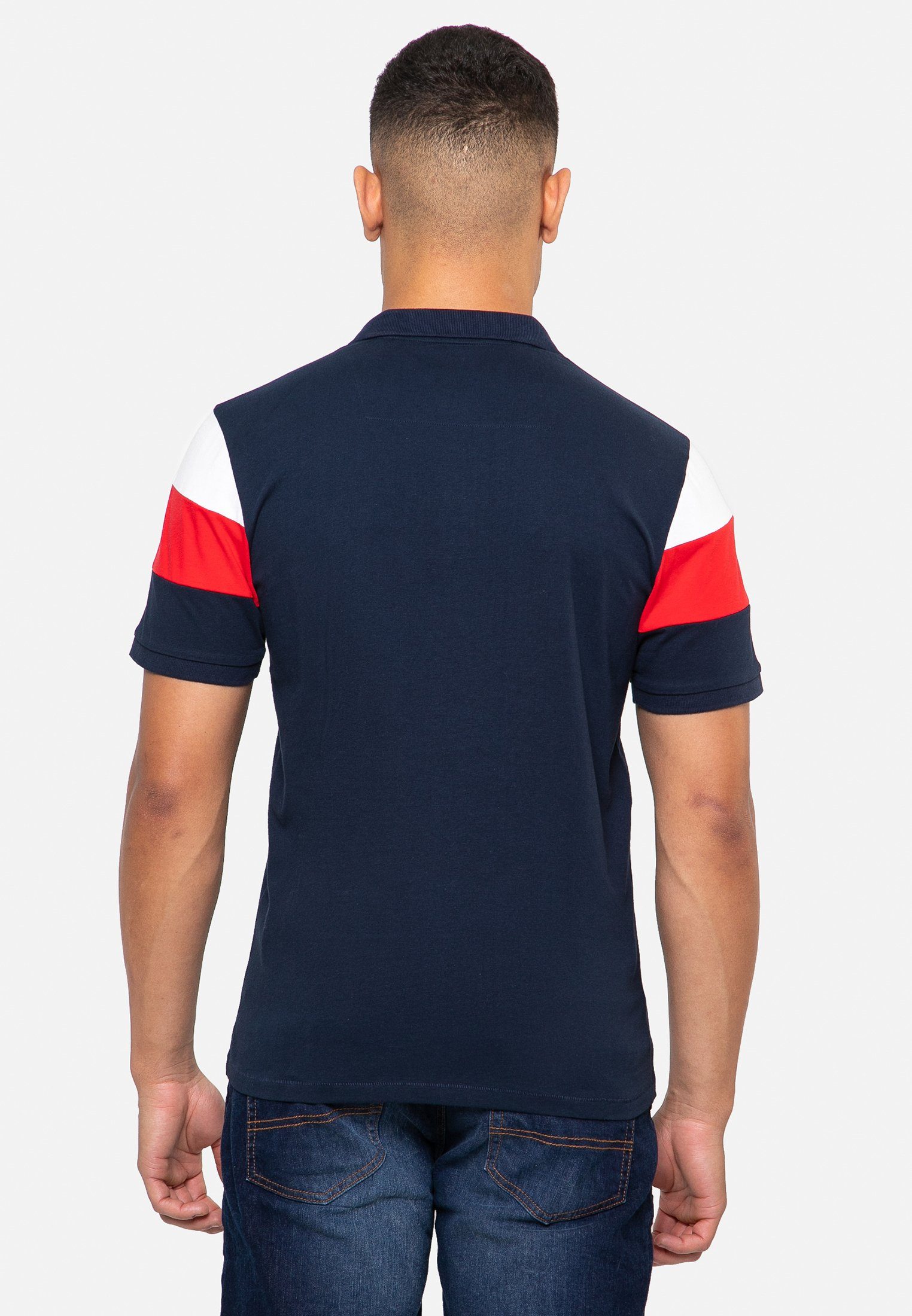 Threadbare Poloshirt Taggart Navy