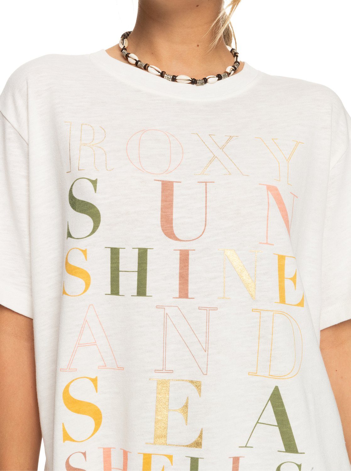 Roxy Oversize-Shirt Crystal Vision