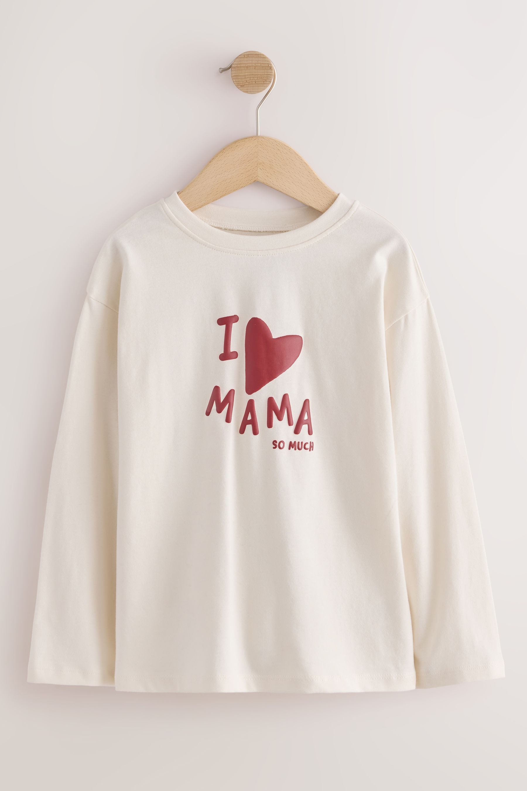 Next Langarmshirt Langarmoberteil mit Slogan (1-tlg) – Bild 5 von 5