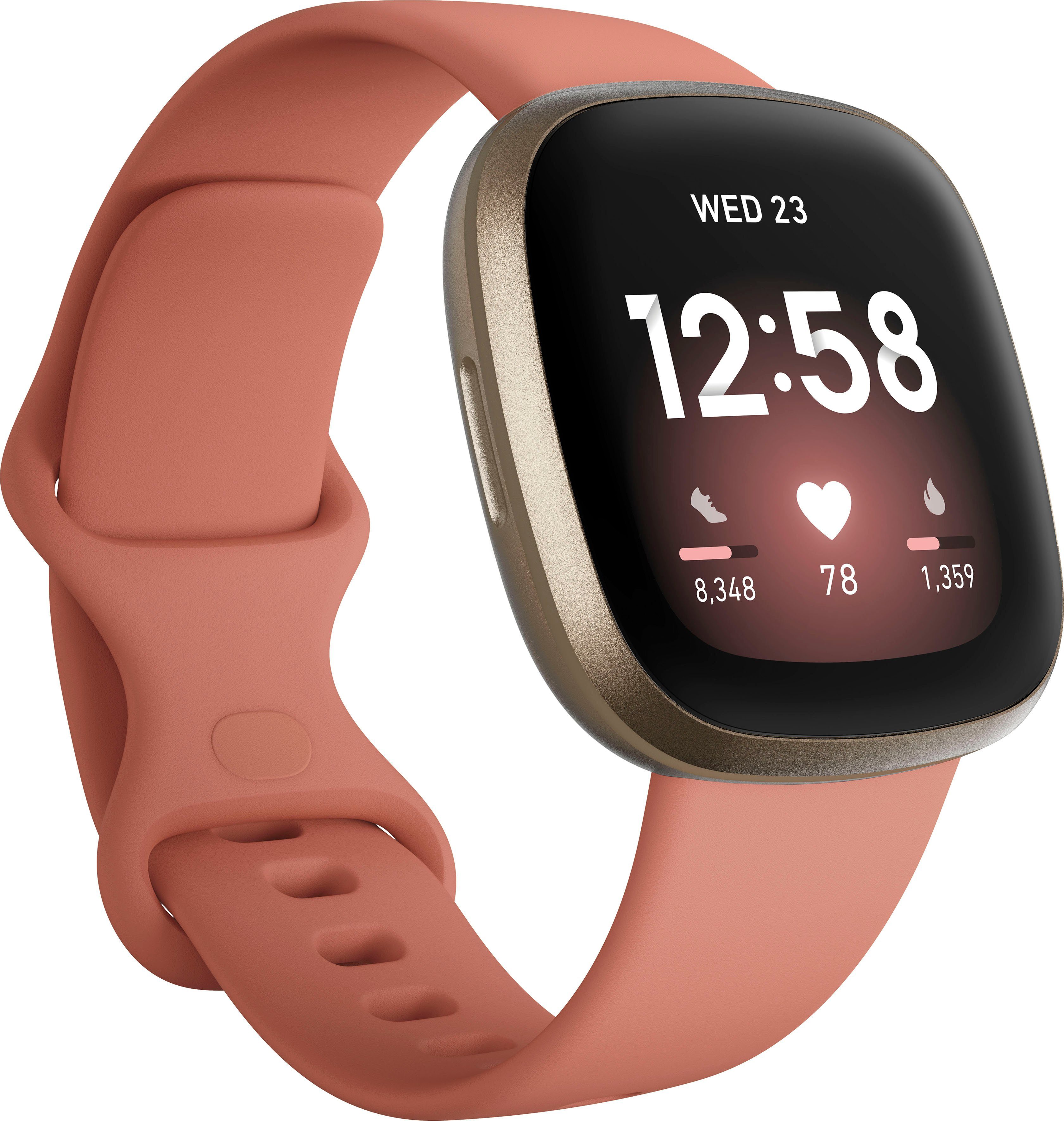 fitbit Versa 3 Smartwatch (4,32 cm/1,7 Zoll, FitbitOS5) online kaufen | OTTO