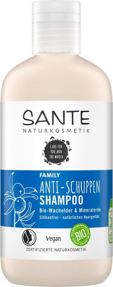 SANTE Haarshampoo FAMILY Anti-Schuppen Shampoo, Mit rein natürlichem,  milden Kräuterduft