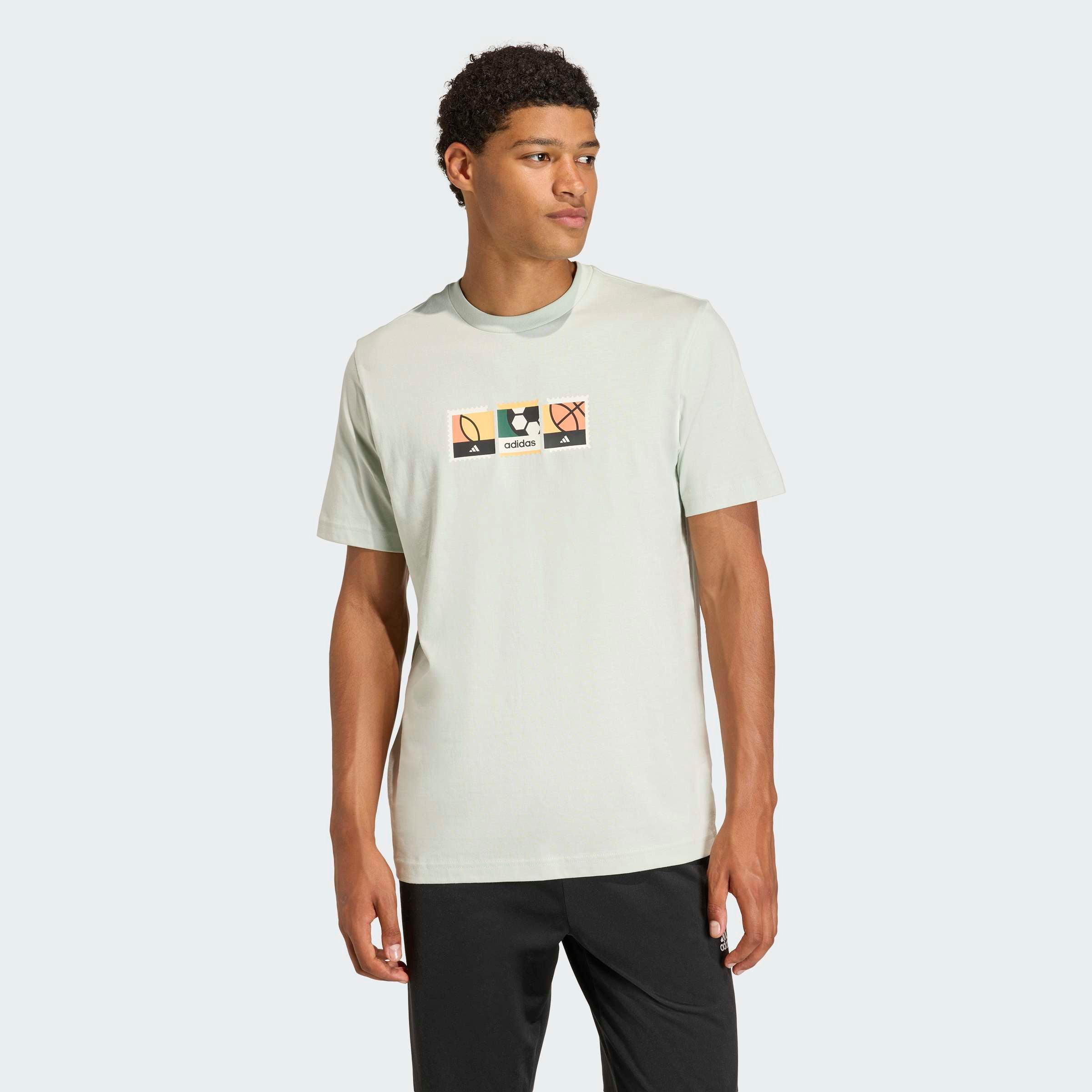 T-Shirt MEMORIES OF SPORT STAMPS GRAPHIC