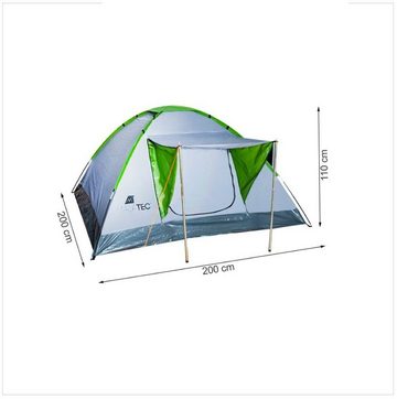 ISO TRADE Gruppenzelt Campingzelt Wasserdicht UV Schutz Camping Trekking Outdoor 10115, Größe:Montana