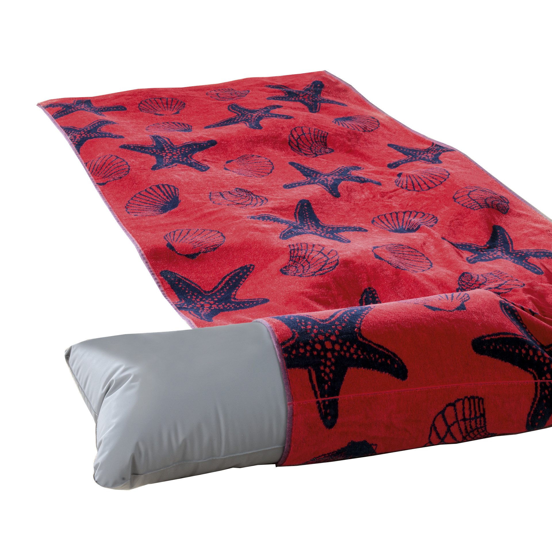 Delindo Lifestyle Strandtuch Tropical Seestern, (1-St), inkl. aufblasbarem günstig online kaufen