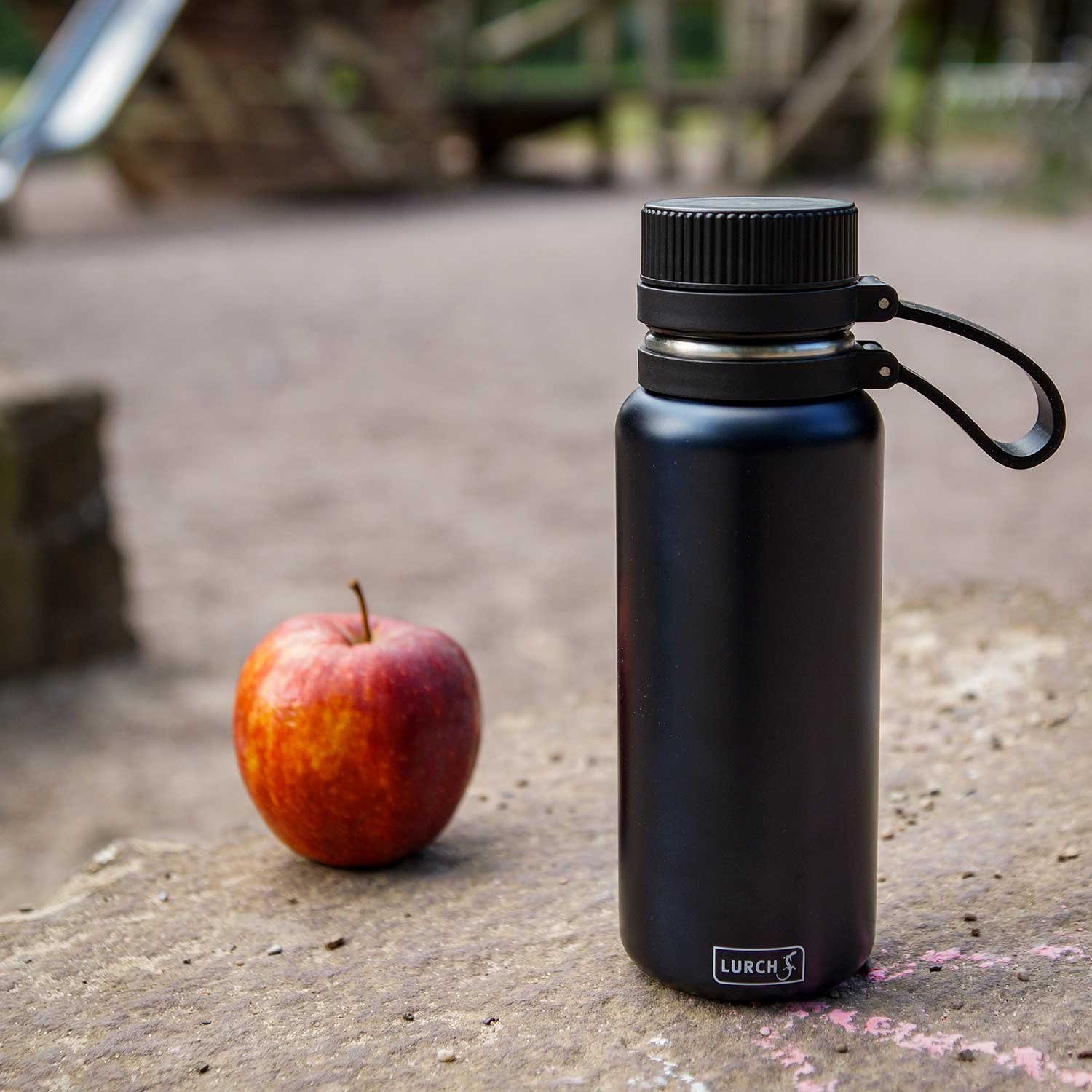 Lurch Isolierflasche Isolier-Flasche EDS Outdoor nachtblau große 0,5l / Öffnung kalt, warm