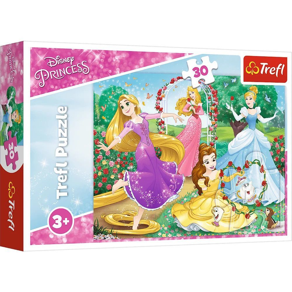 Disney Princess Puzzle Princess Puzzle 200 Teile Mit bezaubernden Prinzessinnen, Puzzleteile