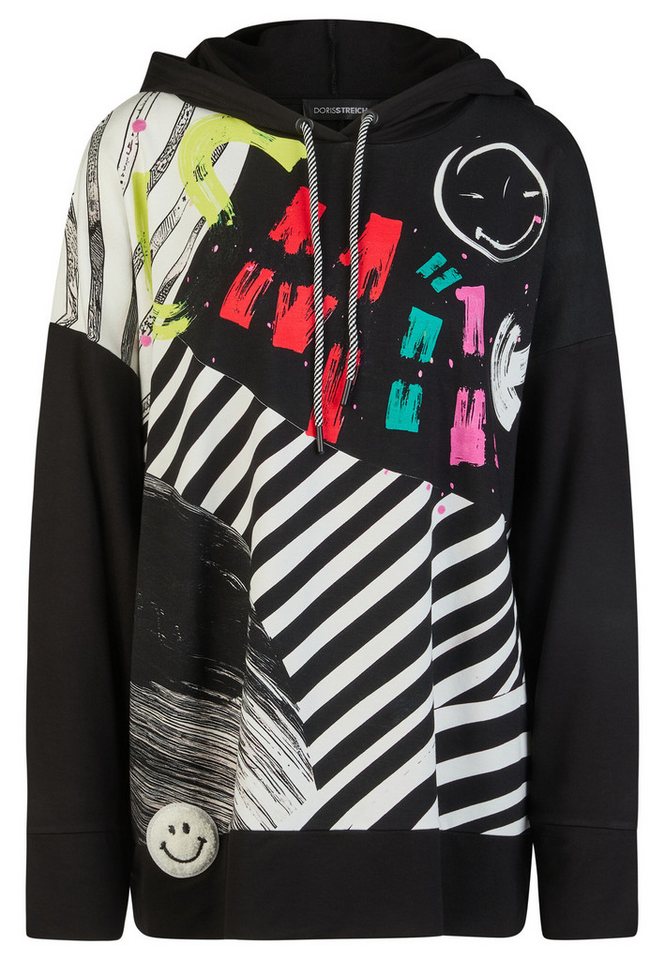 Doris Streich Sweatshirt (1-tlg) mit Hoodie und Motiv