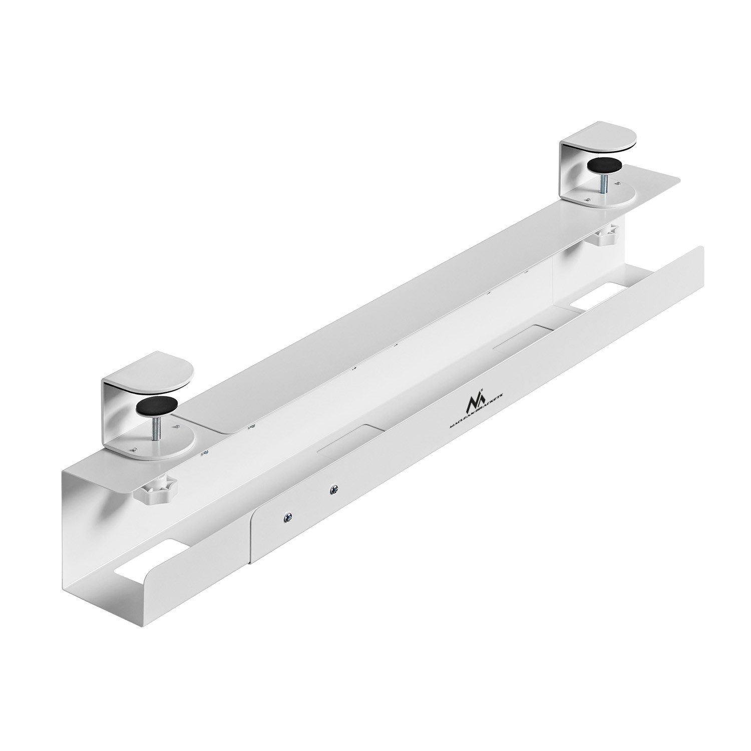 Maclean Kabelführung MC-333 (1-St), Untertisch-Kabelorganizer 5kg Leiste