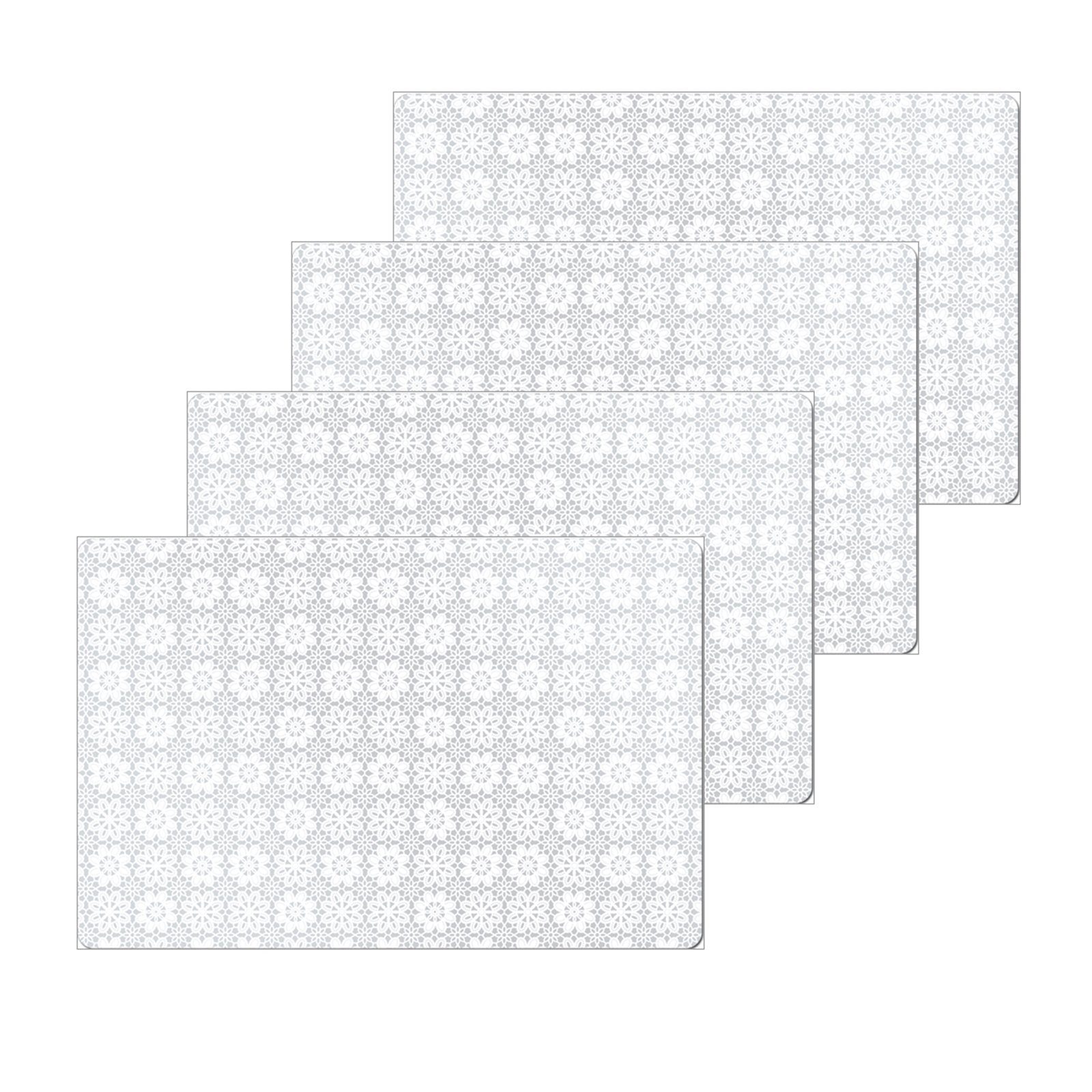 Platzset Platzmatte 4 er Set Flower