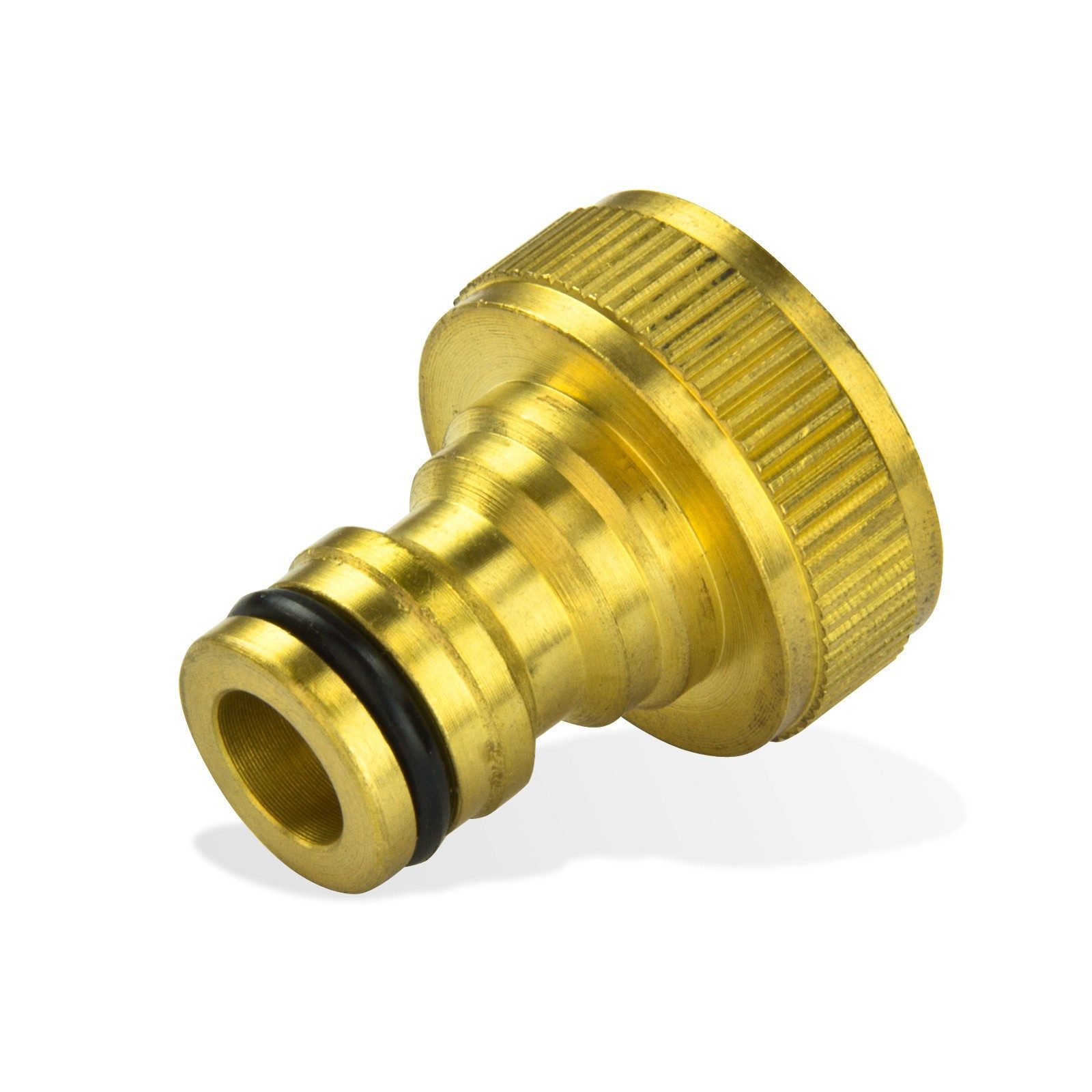 Thumbnail - Stabilo Sanitär Schlauchadapter Gartenschlauch Set 1/2 Zoll 13mm Messing Garnitur Sprühdüse