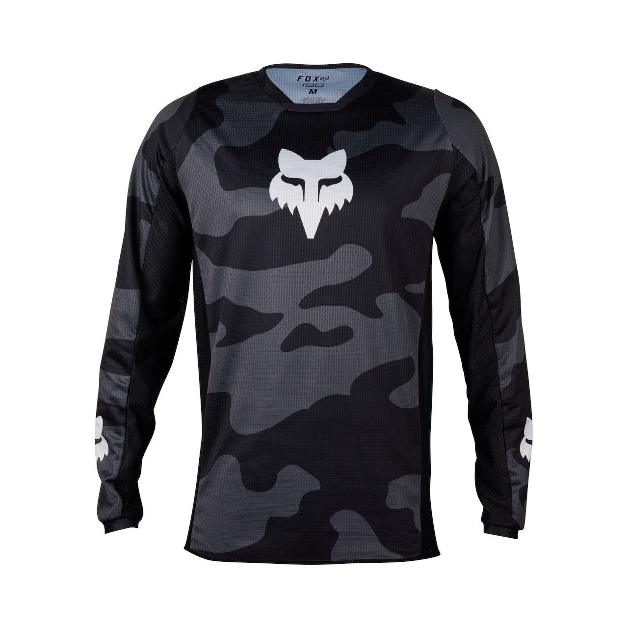 Fox Racing Radtrikot Fox 180 Bnkr Jersey Schwarz Camouflage