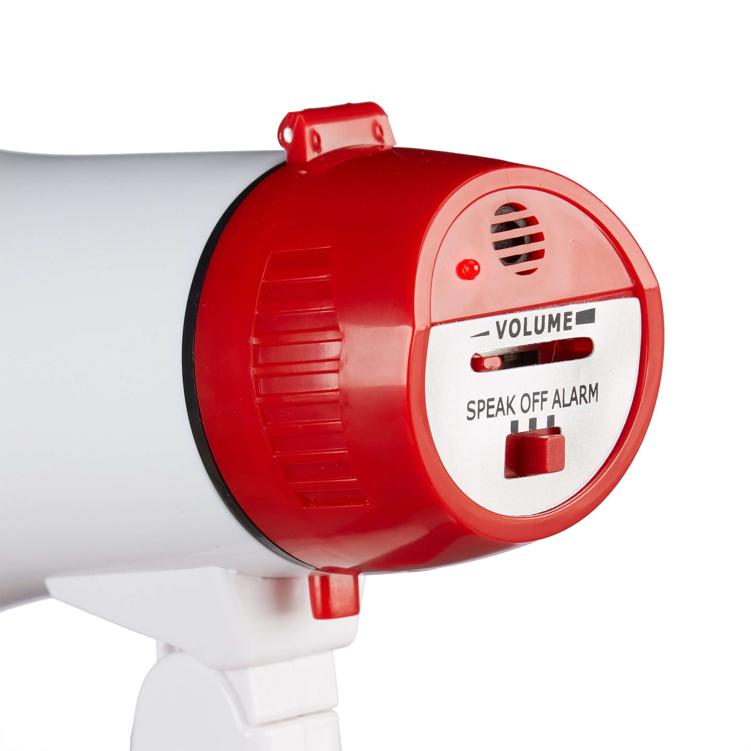 relaxdays Megafon Stadion weiß, Kunststoff