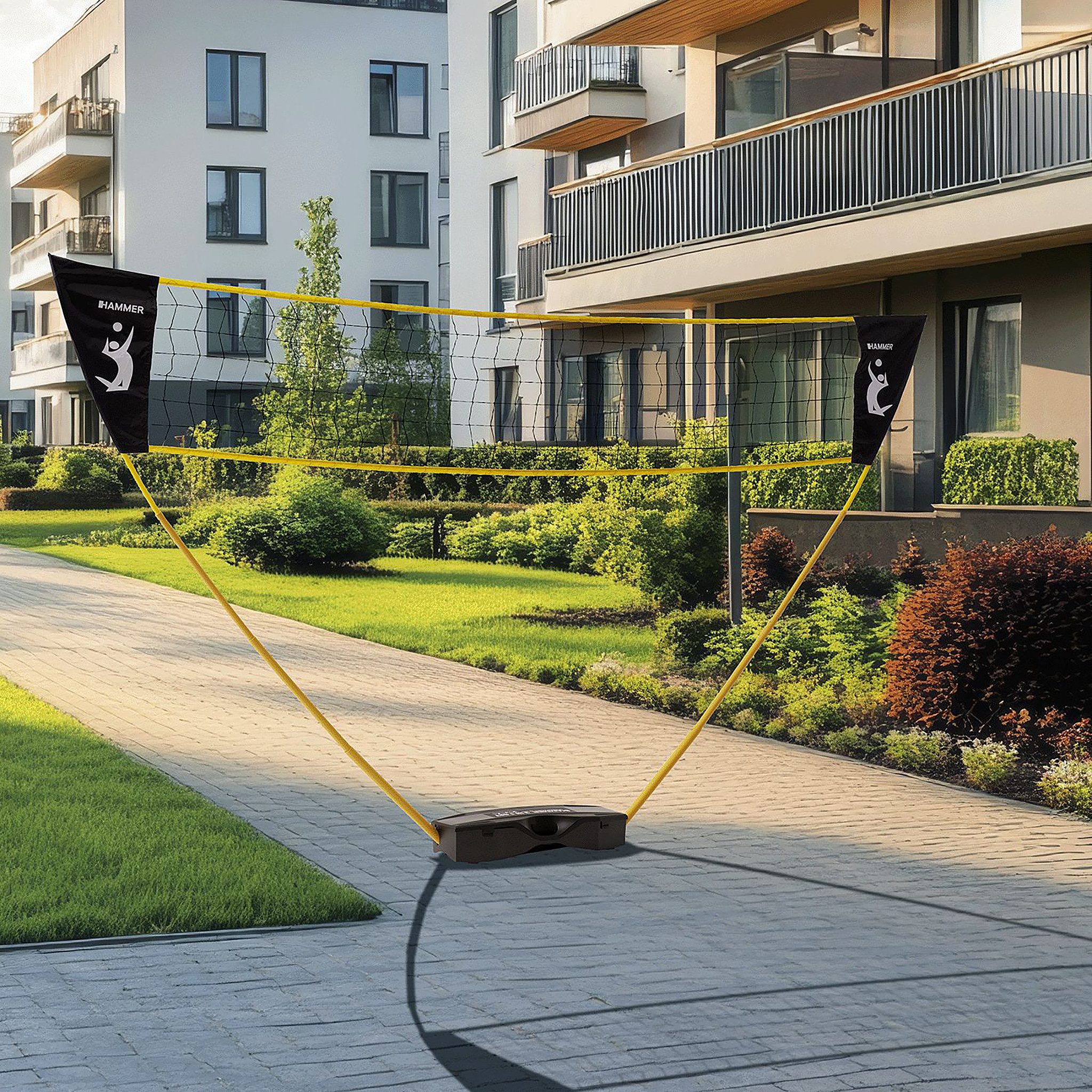 Hammer Volleyballnetz Voleyball-Set 4,2m