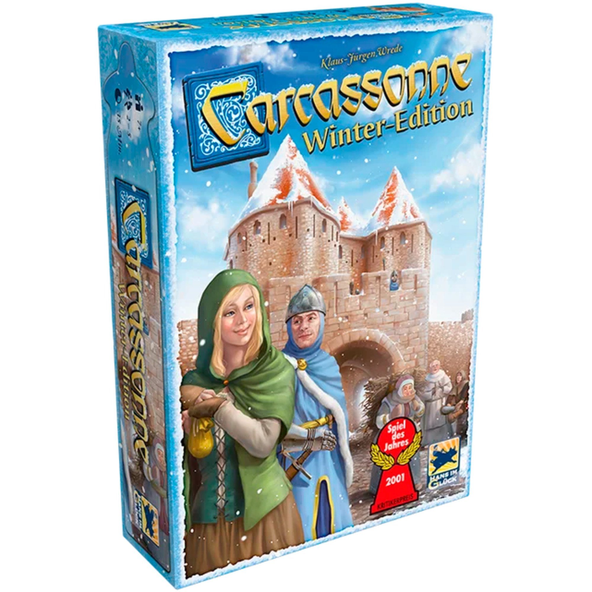 Asmodee Spiel Hans im Glück Carcassonne Winter-Edition