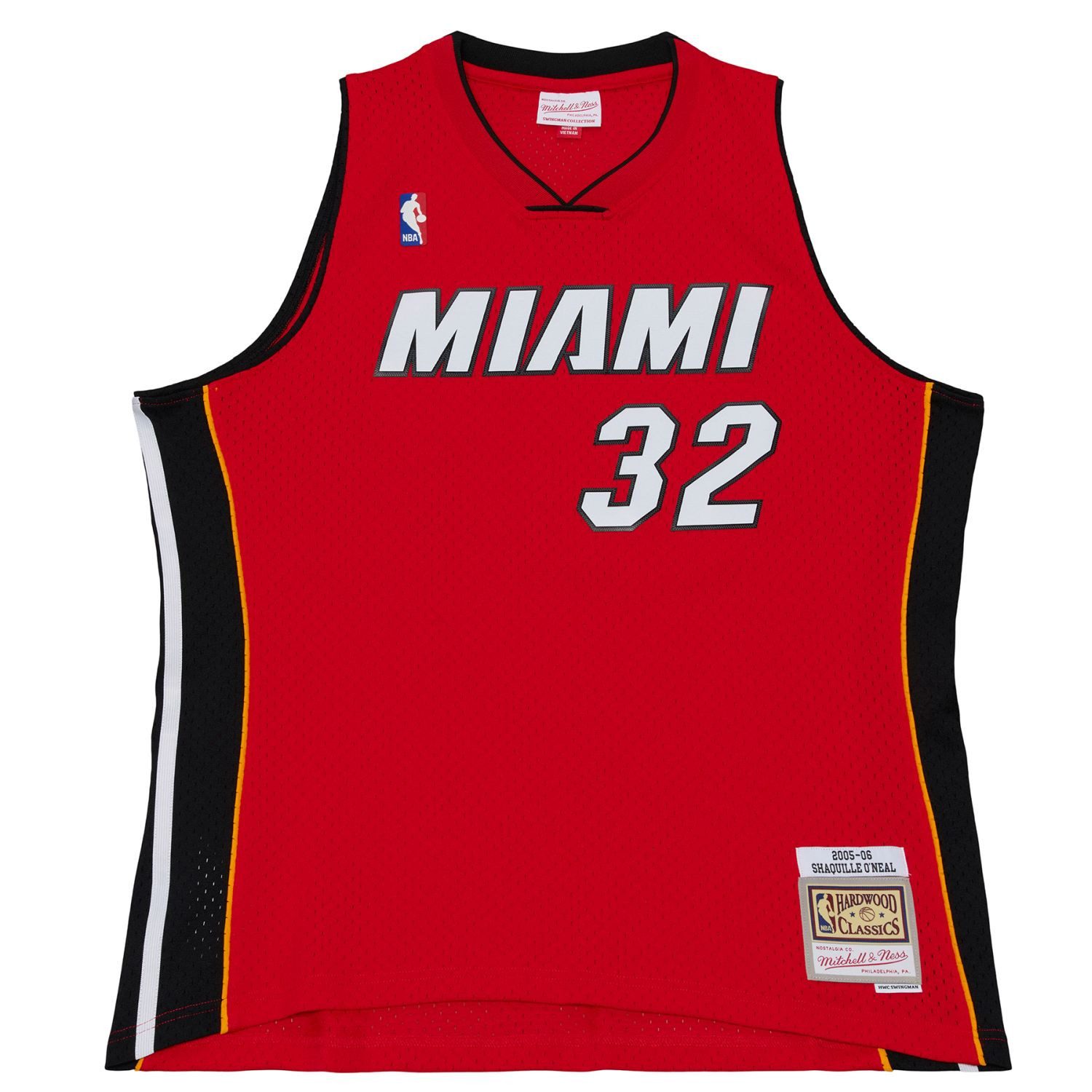 Mitchell & Ness Basketballtrikot Shaquille ONeal Miami Heat 2005 Swingman Jersey