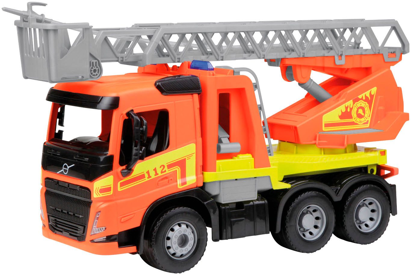 Lena® Spielzeug-Feuerwehr Worxx Feuerwehr Volvo FMX, Made in Europe