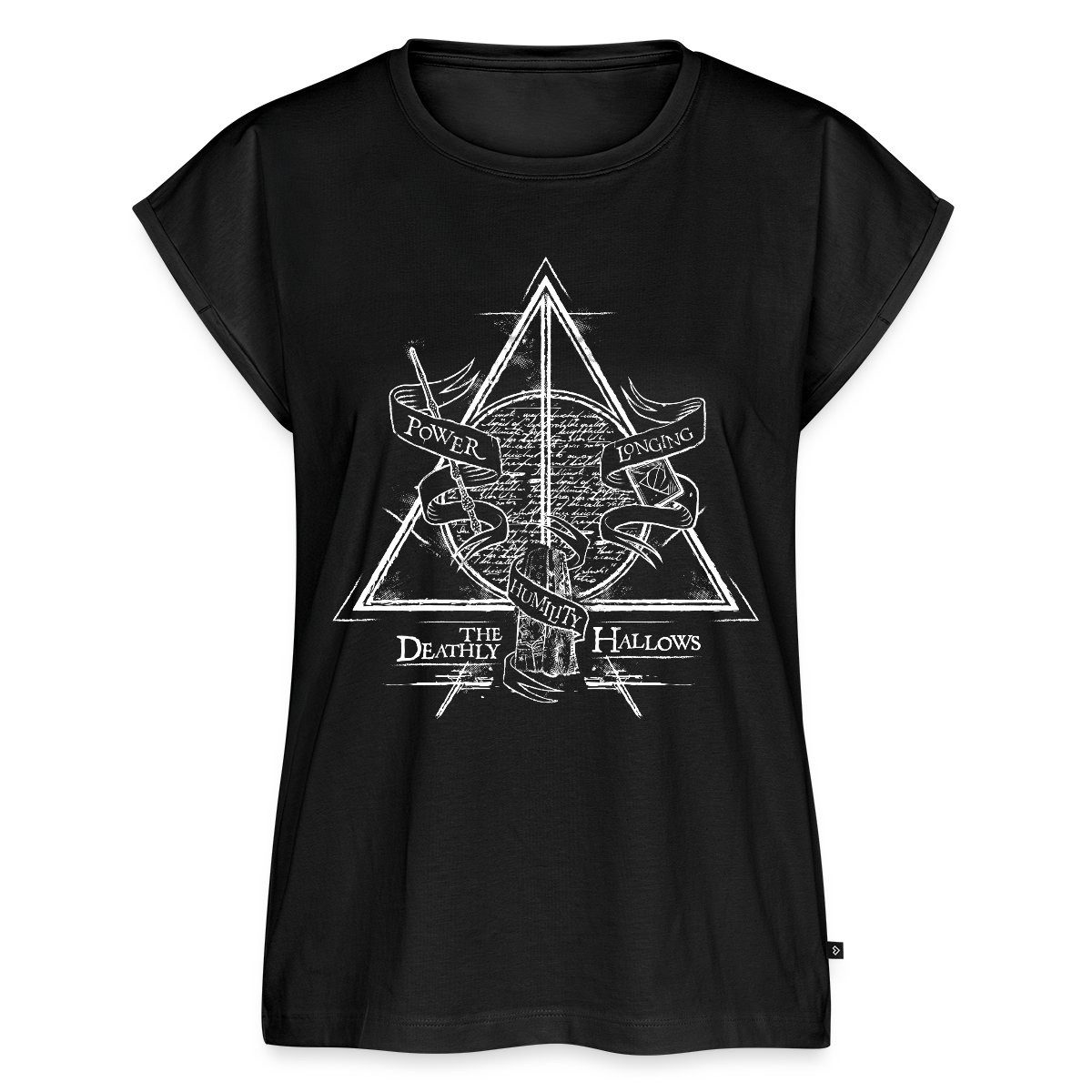 T-Shirt Harry Potter The Deathly Hallows Frauen Casual T-Shirt