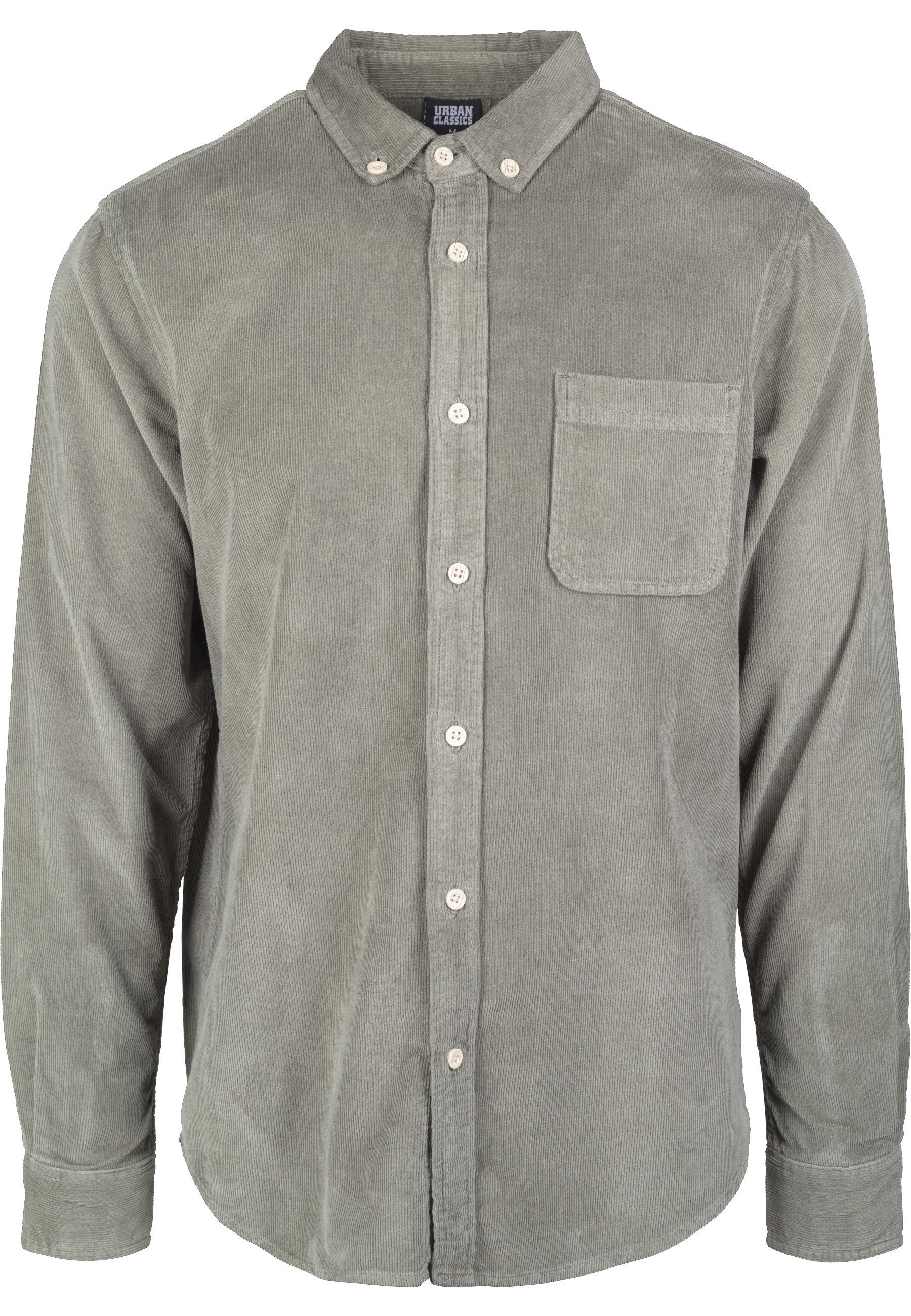 URBAN CLASSICS Kurzarmshirt Urban Classics Herren Corduroy Shirt (1-tlg) günstig online kaufen