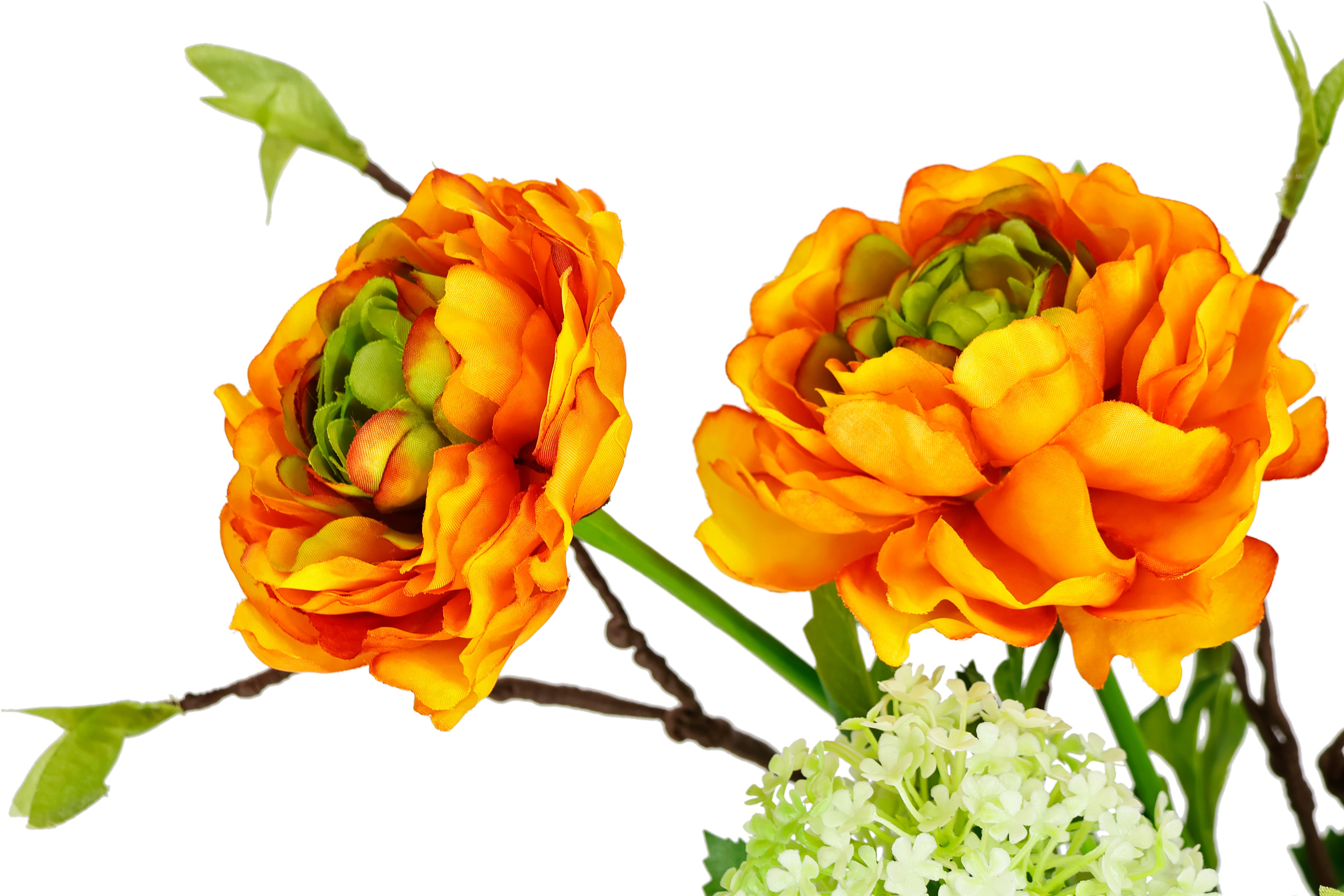 Kunstblume Arrangement Ranunkel, I.GE.A., Höhe 44 cm, Vase aus Keramik günstig online kaufen