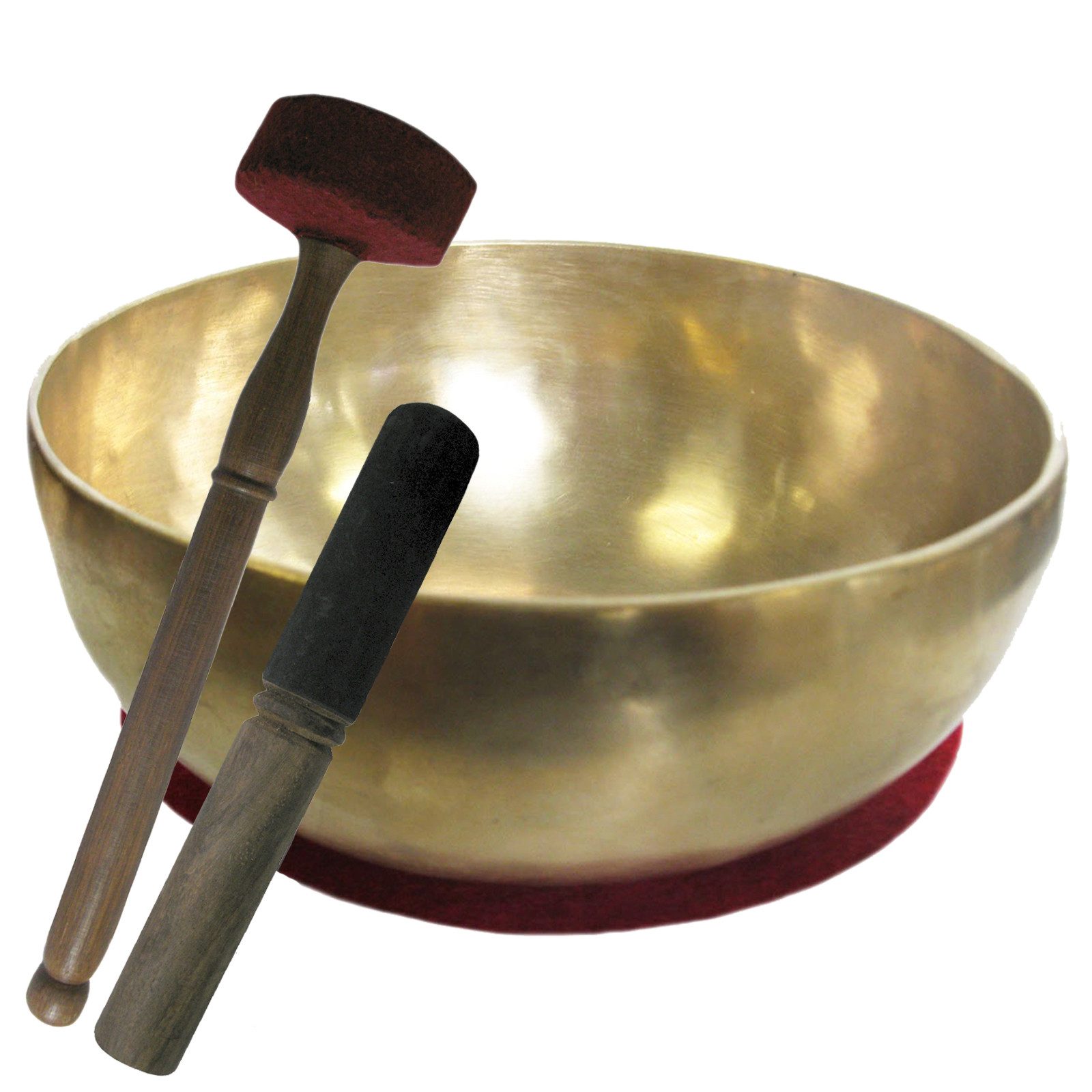 Methusalem Klangschalen Therapieklangschale ca. 900-1000g Handarbeit (Nepal) ca.18-20cm,Set