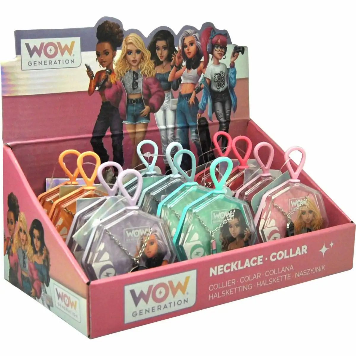 Kids Euroswan Spiel WOW GENERATION 1x Halskette mit Anhänger - 6fach sortiert