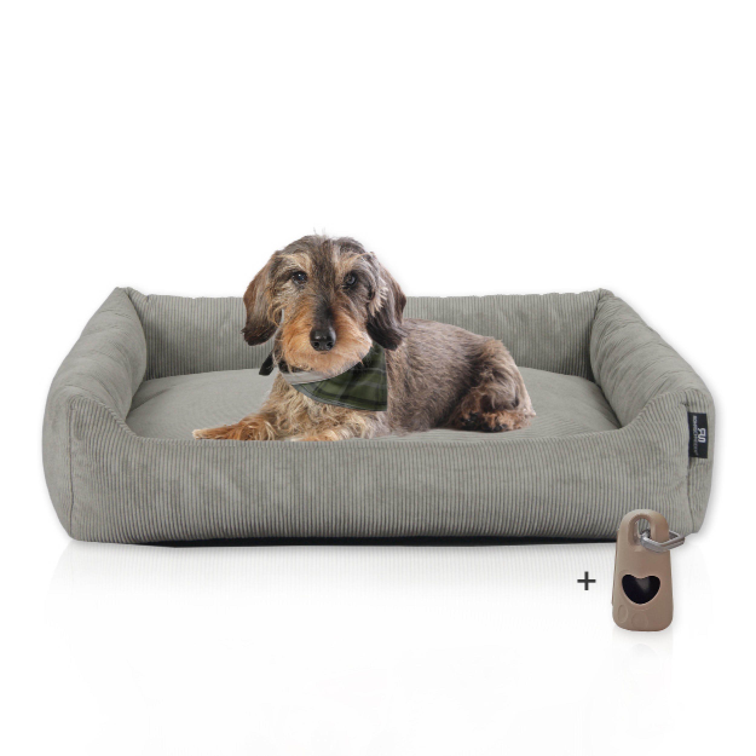 Rohrschneider Tierbett Hundebett Hundekorb Cordstoff, inkl. günstig online kaufen