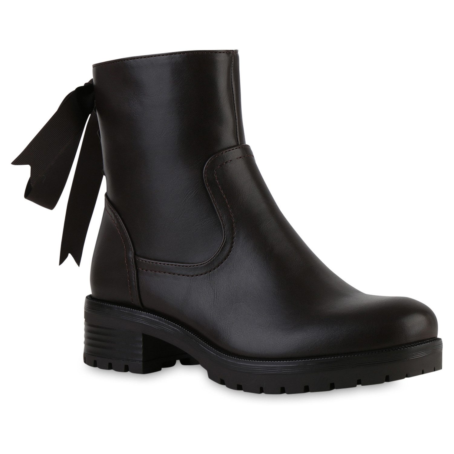 VAN HILL 841820 Stiefelette Damen Leicht Gefütterte Klassische Stiefeletten günstig online kaufen