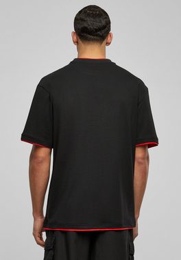 URBAN CLASSICS T-Shirt Urban Classics Herren Contrast Tall Tee (1-tlg)