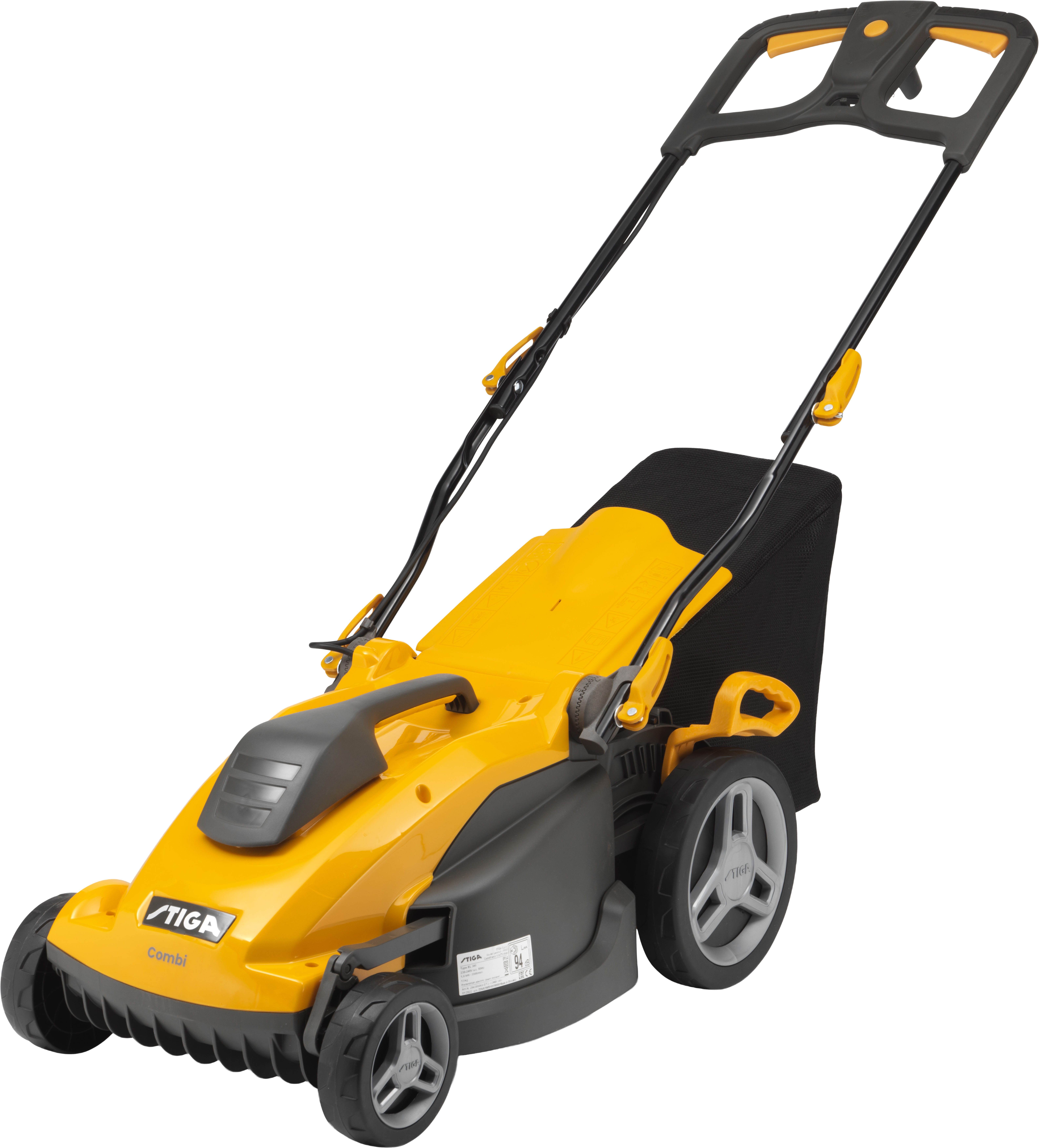 STIGA GARDEN Elektrorasenmäher Combi 340c, 38 cm Schnittbreite, Mulchfunktion