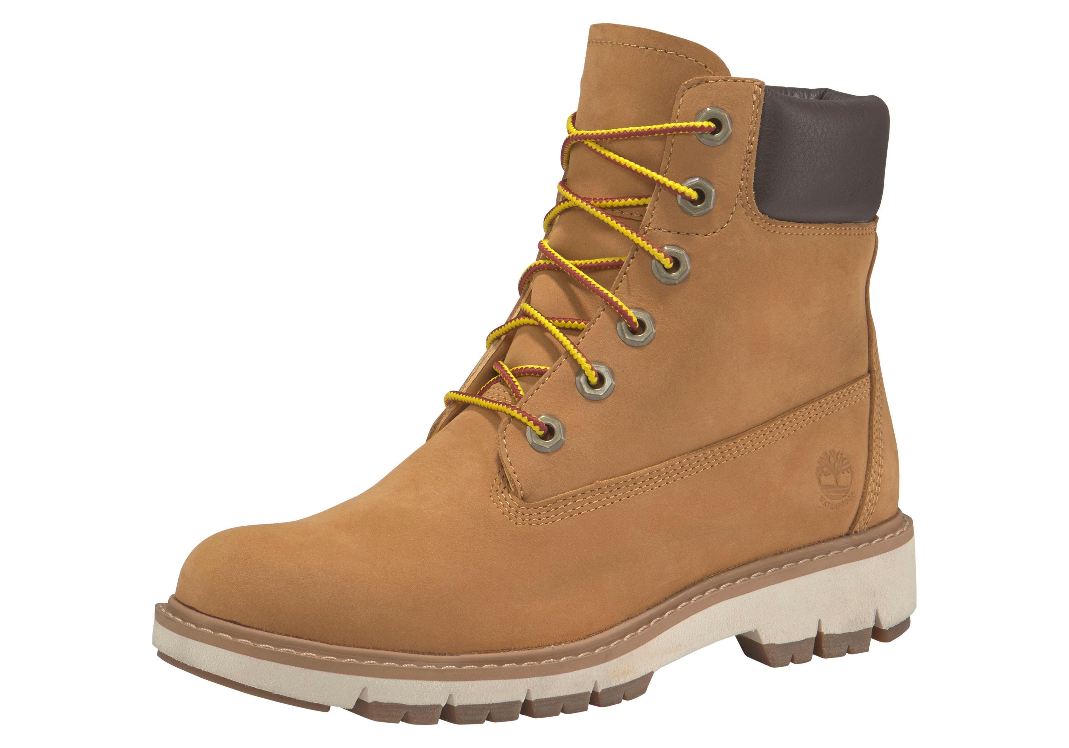 Timberland Lucia Inch Schnürboots Way wasserdicht Waterproof wheat 6 Boot