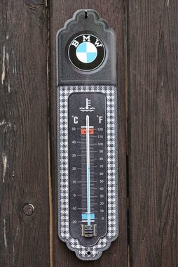 Nostalgic-Art Raumthermometer Retro Metall-Thermometer Innen Analog - BMW Classic