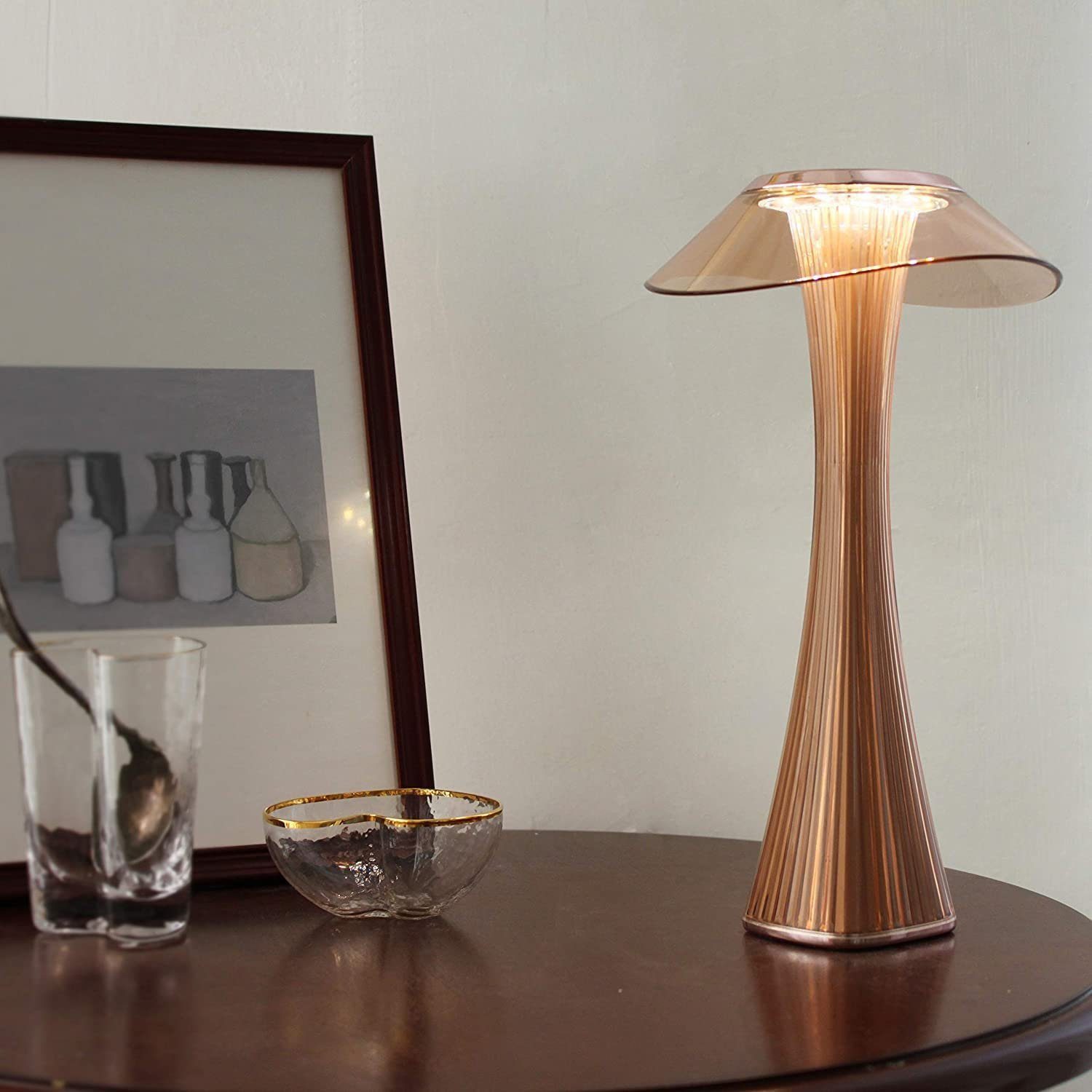 Nettlife LED Nachttischlampe Modern Dimmbar USB günstig online kaufen