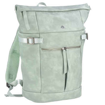 Greenburry Freizeitrucksack Mad'l Dasch, Tagesrucksack, Daypack mit Notebookfach, Damenrucksack FANNY 36x43cm