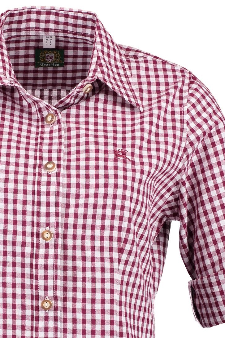 Orbis Textil GmbH & Co. KG Trachtenbluse Trachtenbluse - DALILA - beere, du günstig online kaufen